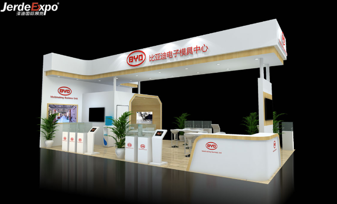 上海模具展台设计效果图